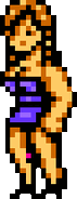 Possibly an unused alternate sprite of Marian from Double Dragon II (NES). Can be seen in the Double Dragon III manual.