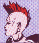 Linda portrait from the Famicom manual of Double Dragon II.