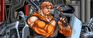 Jimmy's ending in Double Dragon. (Neo Geo)