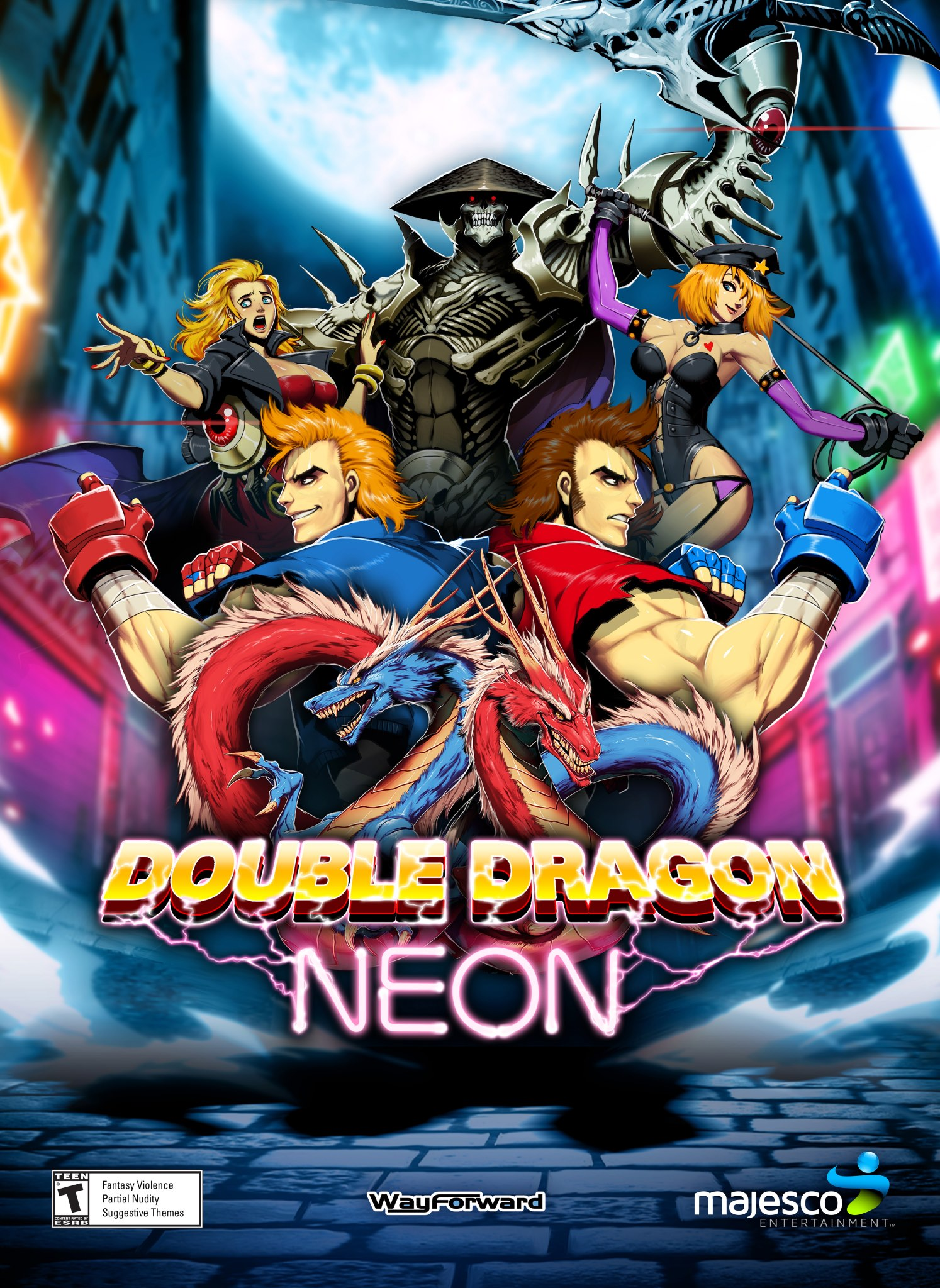 Double Dragon 4 (PS4) Mike & Ryan 