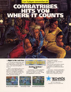 North American arcade flyer