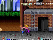 Double dragon, defeated by Linda.