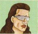 Carlem's portrait from the Return of Double Dragon manual.
