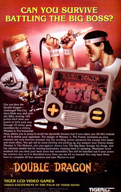 Double Dragon (Handheld) : Tiger Electronics (licensed from