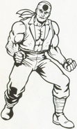 Roper artwork from the Super Double Dragon manual.