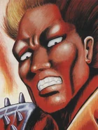 Willy in the Japanese Double Dragon arcade flyer.