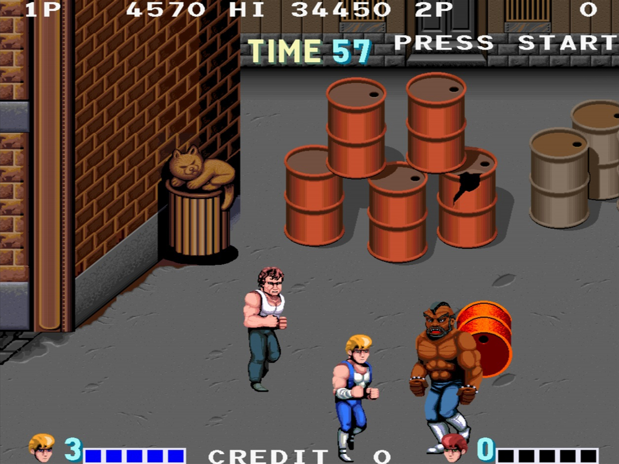 Double Dragon (Arcade, 1987) - Video Game Years History 