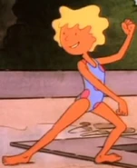 Patti attending Beebe's Pool Party ("Doug Tips the Scales")