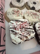 Jimmy Fallon Holiday Candy Cane Brownie, Holiday Birthday Cake Cookie, Cookies & Cream Milkshake feat. OREO Cookie