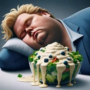 James Corden and Mitch's House Salad