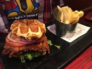 The Bee's Knees Finest Chicken Burger and Steak Fries