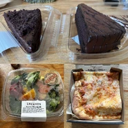 Erewhonpic3.jpeg (336 KB) Vegan Chocolate Black Out Cake, Vegan Chocolate Cake, Three Green Citrus Salad, Cheese Pizza