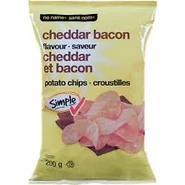 No Name Cheddar Bacon Potato Chips
