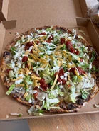 Tostada Pizza (after)