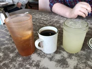 Iced Tea, Coffee, Habanero-Lime Lemonade