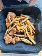 Budget Angel Chicken Nuggies and Fries