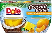Dole Pineapple & Mandarin Orange in Coconut Water Fruit Cup