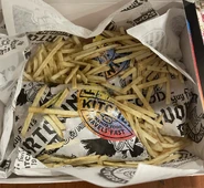 The Crazy Cuban Sandwich and Potato Sticks