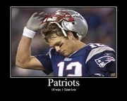 Patriots losing Super Bowl XLII