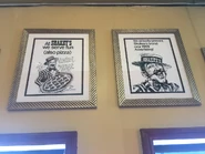 Shakey's wall art