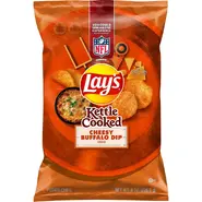 Lay's Kettle Cooked Cheesy Buffalo Dip Chips