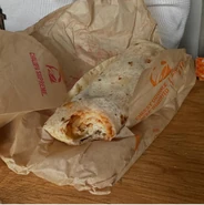 Cheesy Double Beef Burrito