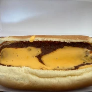 Big Bite Hot Dog with Chili and Cheese