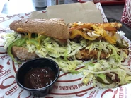 Southwest Chicken Sub and Chipotle Steak & Cheddar Sub