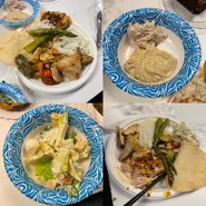 Aewdynamitepic3.jpeg (364 KB) Chicken, Mashed Potatoes, Asparagus / Tuna Salad and Hummus / Caesar Salad