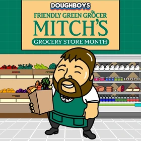 "Tomorrow, Friendly Green Grocer Mitch’s Grocery Store Month continues..