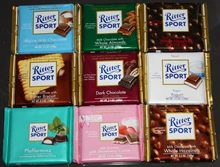 Ritter Sport chocolate bars