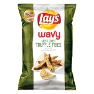 Lay's West Coast Truffle Fries Wavy Potato Chips