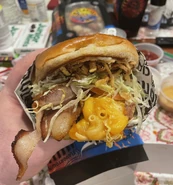Bacon Mac N Cheese Burger