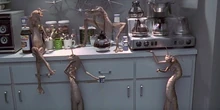 aliens drinking coffee from Men In Black