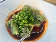 Vegan Wontons with House Spicy Sauce