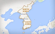 North Korea and South Korea