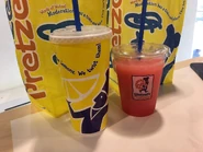 Fresh Lemonade and Frozen Strawberry Lemonade