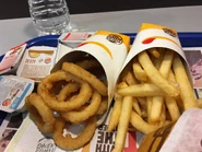 Onion Rings and French Fries