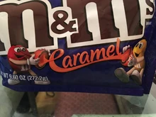 Detail of macabre Caramel packaging