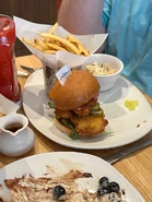 Fried Triple-Pickle Chicken Sandwich