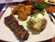 Steak & Jumbo Crispy Shrimp Combo