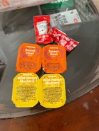 Ketchup, Sweet Heat Sauce, Wild Honey Mustard