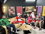 Crumbl Cookies with Santa & Mrs. Claus
