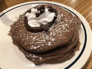 Belgian Dark Chocolate Mousse Pancakes