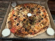 Greek Lamb Rosemary Pizza