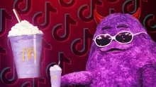 Grimace and the Grimace Shake
