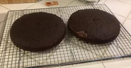 Chocolate Cake Process #6