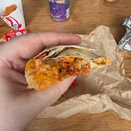 Cheesy Double Beef Burrito