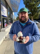 Spoonman and his Hot Fudge Brownie Sundae