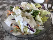 Mixed Green Salad with Ranch